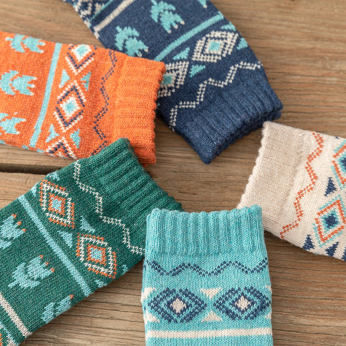 5 Pairs Winter Socks