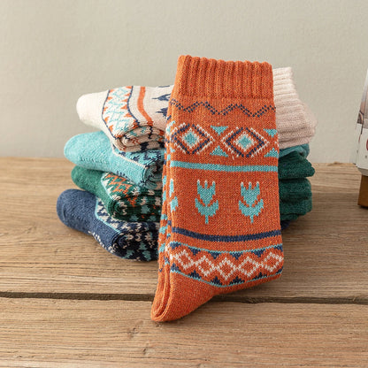 5 Pairs Winter Socks