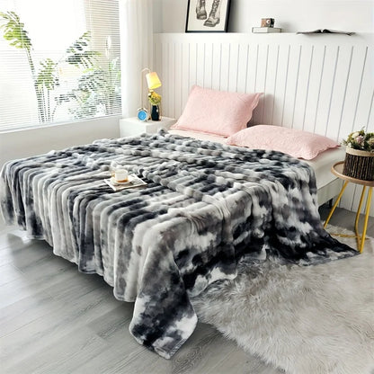 Luxurious Faux Rabbit Fur Blanket