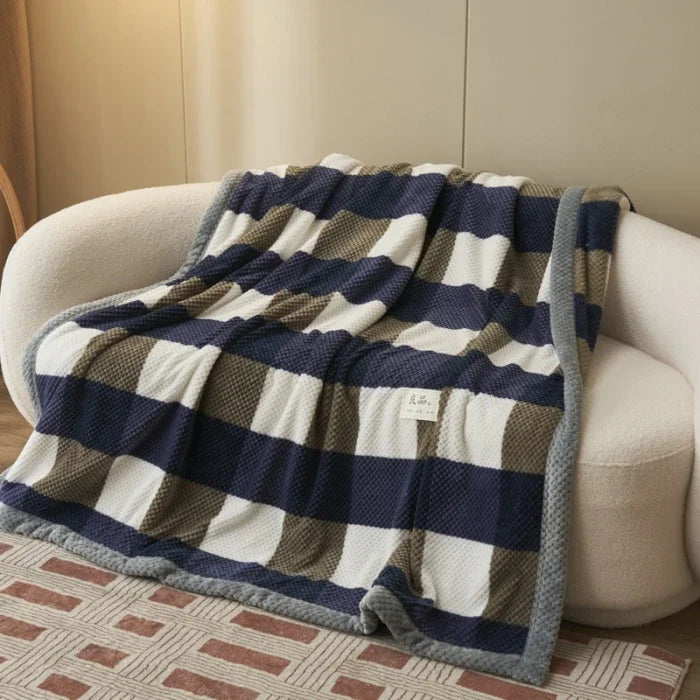 Yarn Knitted Blanket (Machine Washable)