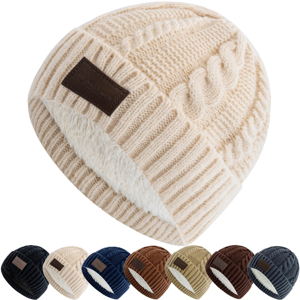 Knitted Beanie Winter Hats