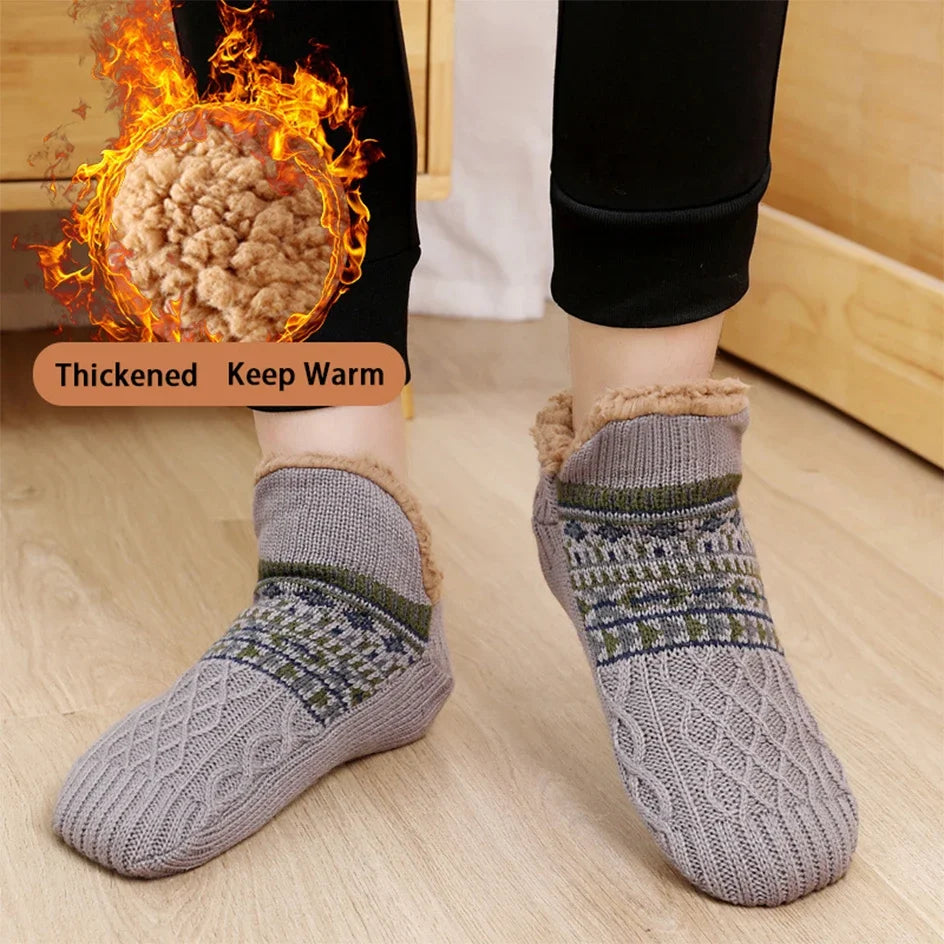 Fluffy Thermal Slipper Socks