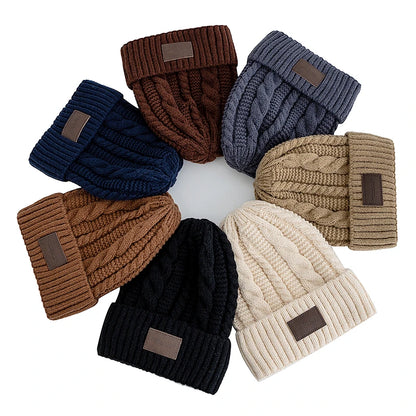 Knitted Beanie Winter Hats