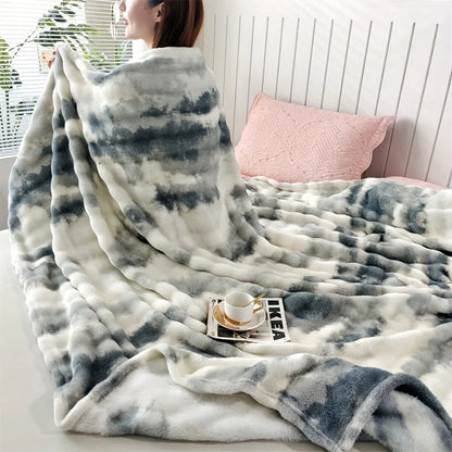 Luxurious Faux Rabbit Fur Blanket
