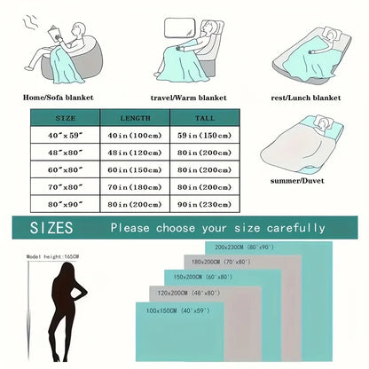 Luxurious Faux Rabbit Fur Blanket