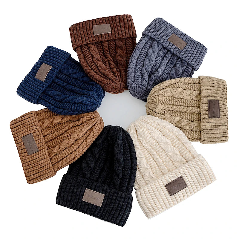 Knitted Beanie Winter Hats