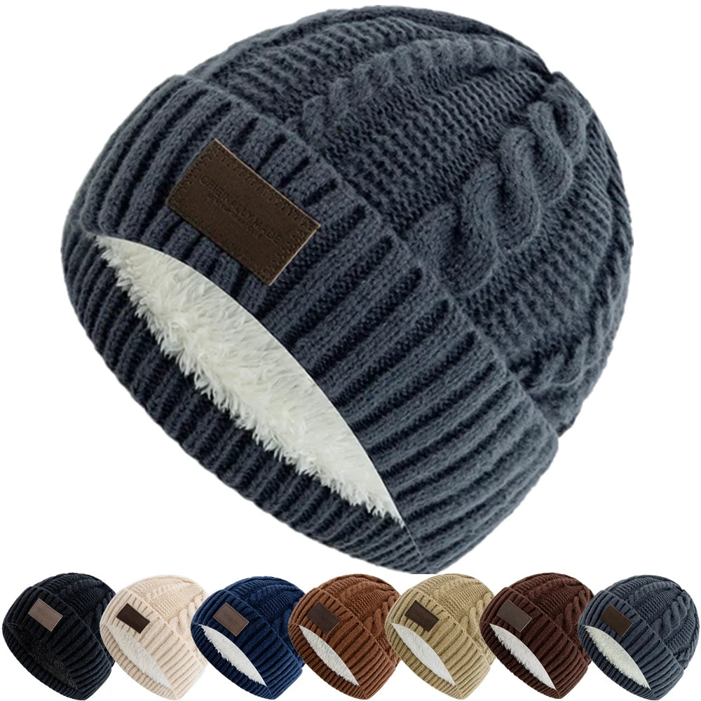 Knitted Beanie Winter Hats